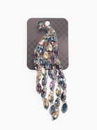 Брошь «Птица» павлин драгоценный, цветная в серебре - Фото 4