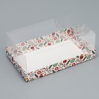 Коробка для десерта «Печеньки», 22 х 8 х 13.5 см, Новый год - Фото 3