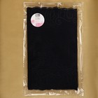 Кружевная эластичная ткань, 210 мм × 2,7 ± 0,5 м, цвет чёрный - фото 7032297