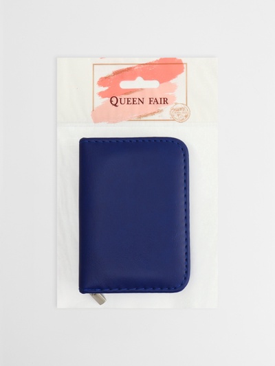 Набор маникюрный, 9 предметов, в футляре, синий