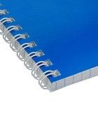 Блокнот А5 60л кл на гребне Для конференций, обл мел карт, СИНИЙ - фото 809636383