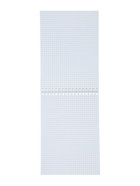 Блокнот А5 60л кл на гребне Для конференций, обл мел карт, СИНИЙ - фото 809636384