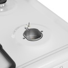 Газовая плита с электрической духовкой MAUNFELD MGC50ECW02, 4 конфорки, 50 л, серый - Фото 8