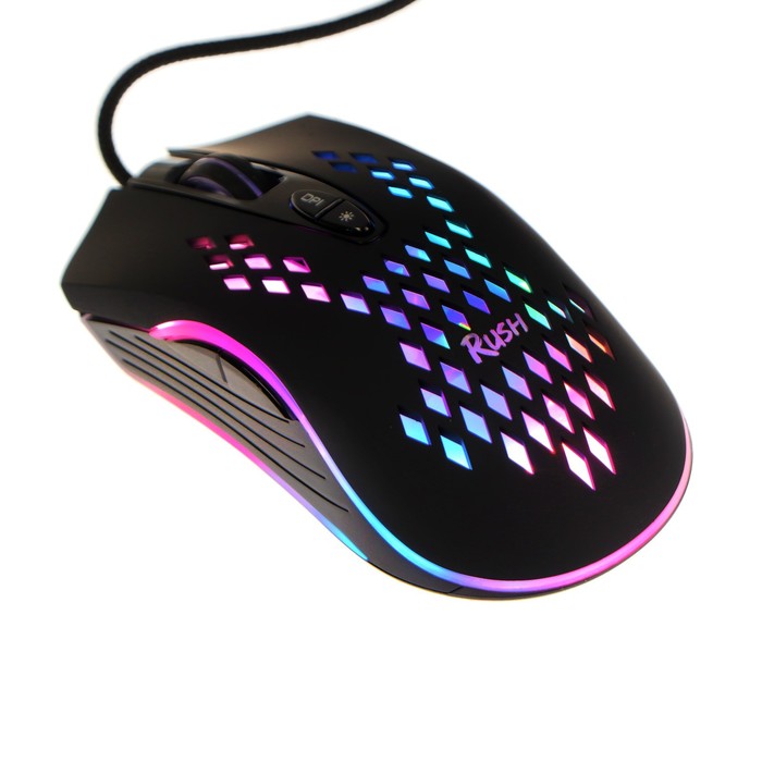 Мышь Smartbuy RUSH Incerto игровая проводная подсветка 3200 dpi 7 кнопок USB чёрная 68900₽