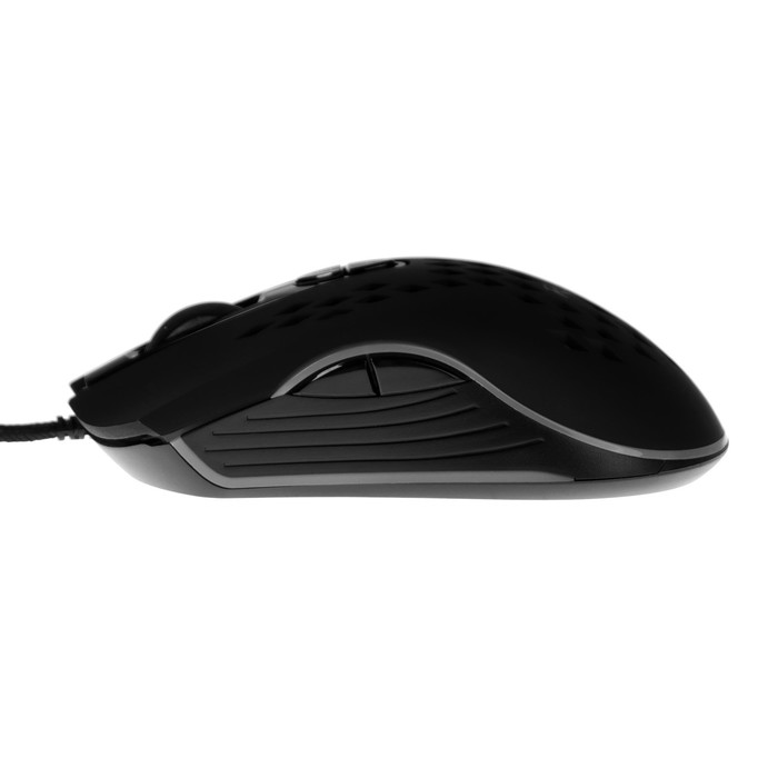 Мышь Smartbuy RUSH Incerto, игровая, проводная, подсветка, 3200 dpi, 7 кнопок, USB, чёрная - фото 51313546