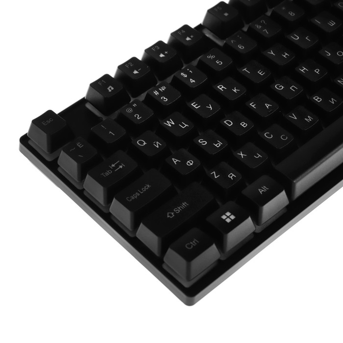 Клавиатура Smartbuy RUSH Nucleus, игровая, проводная, мембранная, 104+12 клавиш, USB, чёрная