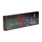 Клавиатура Smartbuy RUSH Nucleus, игровая, проводная, мембранная, 104+12 клавиш, USB, чёрная - фото 9386349