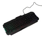 Комплект клавиатура+мышь+ковер Smartbuy RUSH Shotgun, провод, мембран, 3200 dpi, USB, чёрный - Фото 3