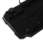 Комплект клавиатура+мышь+ковер Smartbuy RUSH Shotgun, провод, мембран, 3200 dpi, USB, чёрный - Фото 7