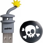 Флешка Smartbuy Wild series "Бомба", 32 Гб, USB 2.0, чт до 25 Мб/с, зап до 15 Мб/с, черная - фото 10998584
