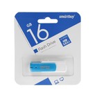 Флешка Smartbuy Diamond, 16 Гб, USB 3.0, чт до 130 Мб/с, зап до 10 Мб/с, сине-белая 9864179 - фото 10793095