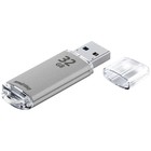 Флешка Smartbuy V-Cut, 32 Гб, USB 2.0, чт до 25 Мб/с, зап до 15 Мб/с, серая - фото 10079696