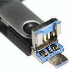 Флешка Smartbuy TRIO 3-in-1 OTG,128Гб, USB3.0, Type-C,microUSB, чт до 100Мб/с, зап до 10Мб/с - фото 10079708