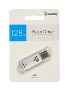 Флешка Smartbuy V-Cut, 128 ГБ, USB 3.0, чтение до 75 Мб/с, запись до 25 Мб/с, серая - Фото 6