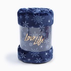 Плед «LoveLife. Снегопад» 200×220 см, велсофт - Фото 16