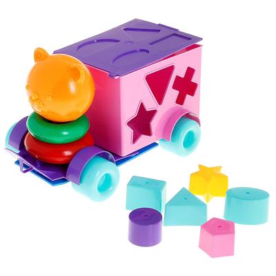 Автомобиль развивающий «Тигренок», 21 элемент, МИКС