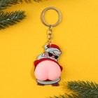 Брелок - мялка новогодний «Дед мороз» 4,4 х 12,3 см - Фото 3