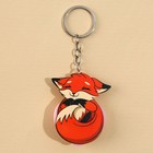 Брелок мялка для ключей «Лисичка с сердечком» 4.6×7 см - Фото 5