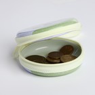 Футляр для монет/наушников на молнии, зелёный - Фото 5
