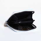 Кошелёк на молнии «Фея воздуха», отдел для карт, для монет, голубой - Фото 6