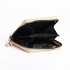 Кошелёк на молнии «Фея земли», отдел для карт, для монет, бежевый - фото 65396643