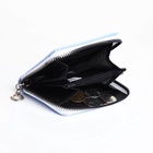 Кошелёк на молнии «Фея зимы», отдел для карт, для монет, голубой - Фото 6