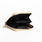 Кошелёк на молнии «Фея огня», отдел для карт, для монет, бежевый - Фото 7