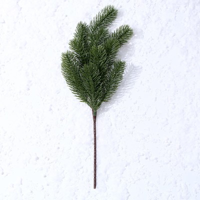Ветка декоративная новогодняя, 42 см