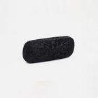 Футляр для очков хлопушка, салфетка, цвет чёрный - фото 1940816