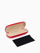 Футляр для очков на хлопушке, длина 16 см, красный - Фото 3