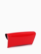 Футляр для очков на кнопке, однотонный, размер 16.5×4×7 см, красный - Фото 3