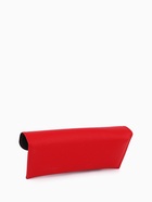 Футляр для очков на кнопке, однотонный, размер 17×4×7 см, красный - Фото 3