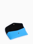 Футляр для очков на кнопке, однотонный, размер 17×4×7 см, голубой - Фото 6