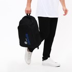 Рюкзак мужской на молнии, 3 наружных кармана, цвет чёрный - Фото 6