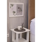 Салфетка сервировочная на стол Доляна «Дуо», d=30 см, коричневая - Фото 6