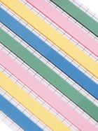 Блок-закладка с липким краем, 4 цвета, 8 блоков по 20 штук, 145×5 мм, пастельные, пластиковые - Фото 7