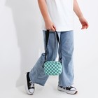 Сумка молодёжная на молнии, 17×6×14 см, бирюзовая - Фото 7