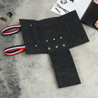 Органайзер для хранения украшений «QF. Дорожный», скручивающийся, 25×11.5×2 см, серый - Фото 6