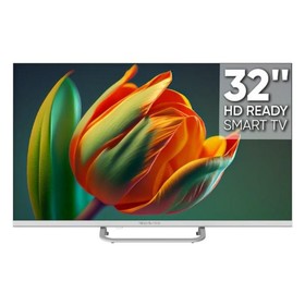 Телевизор Topdevice TDTV32BS04H_WE, 32", 1366x768,DVB-T2/C/S2,HDMI 3, USB 2, Smart TV, белый