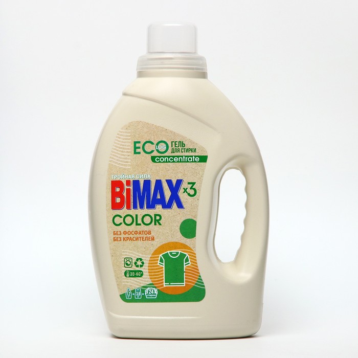 Гель для стирки BiMAX Эко концентрат Color.1,2 л - Фото 1