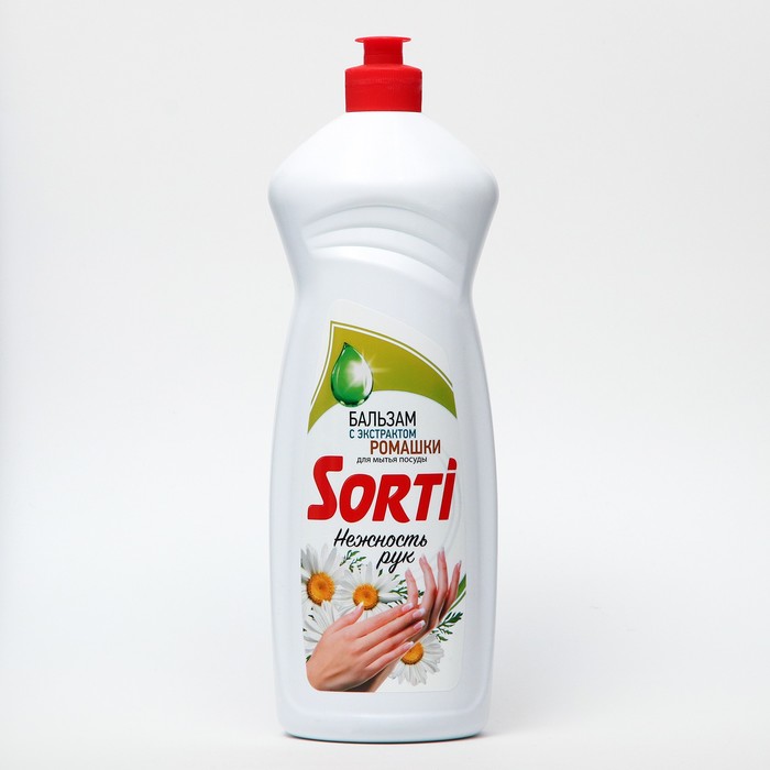 Средство для мытья посуды Sorti "С Экстрактом Ромашки", 900  гр - Фото 1