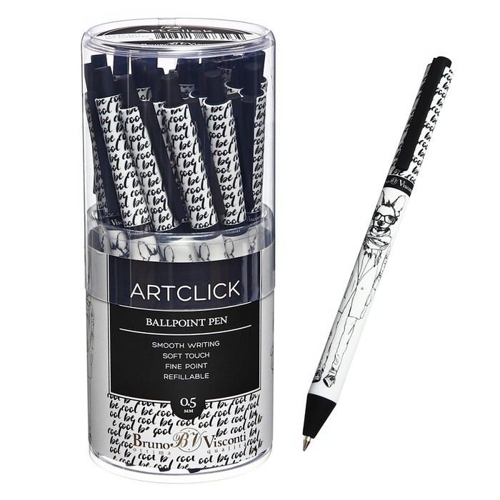 

Ручка шариковая ArtClick "Человекопёс", корпус Soft Touch, 0.5 мм, синие чернила