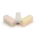 Ластик HappyGraphix "Пломбирное мороженое", прямоугольный, МИКС - фото 24568098