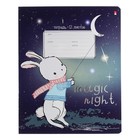 Тетрадь 12 листов в линию MAGIC NIGHT, обложка мелованный картон, фольгирование, МИКС (комплект 10 шт) - фото 24252722