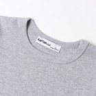 Футболка детская KAFTAN "Basic line", р.28 (86-92 см), серый - Фото 6