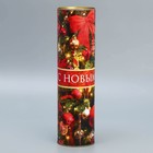 Тубус под бутылку «Новогодняя красота», 9.5 х 34 см, Новый год - Фото 1