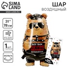 Воздушный шар фольгированный 31" «Горячие желания», с подложкой, 18+ - Фото 1