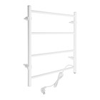 Полотенцесушитель электрический ZEIN PE-03, «Электра», 500×600 мм, 4 перекладины, белый - Фото 3