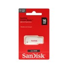 Флешка SanDisk Cruzer Blade, 16 Гб, USB 2.0, чт до 16 Мб/с, зап до 4  Мб/с, белая 9891468 - фото 10781712