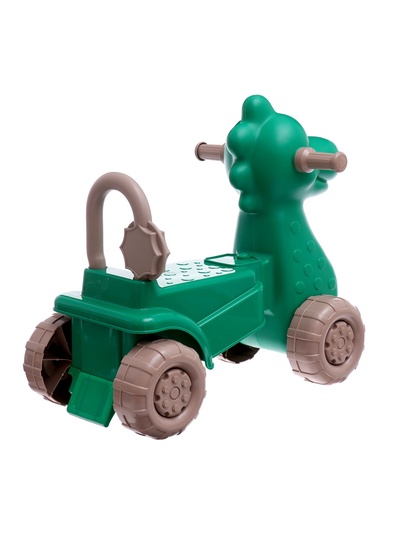 Толокар «Дракон», каталка, зелёный